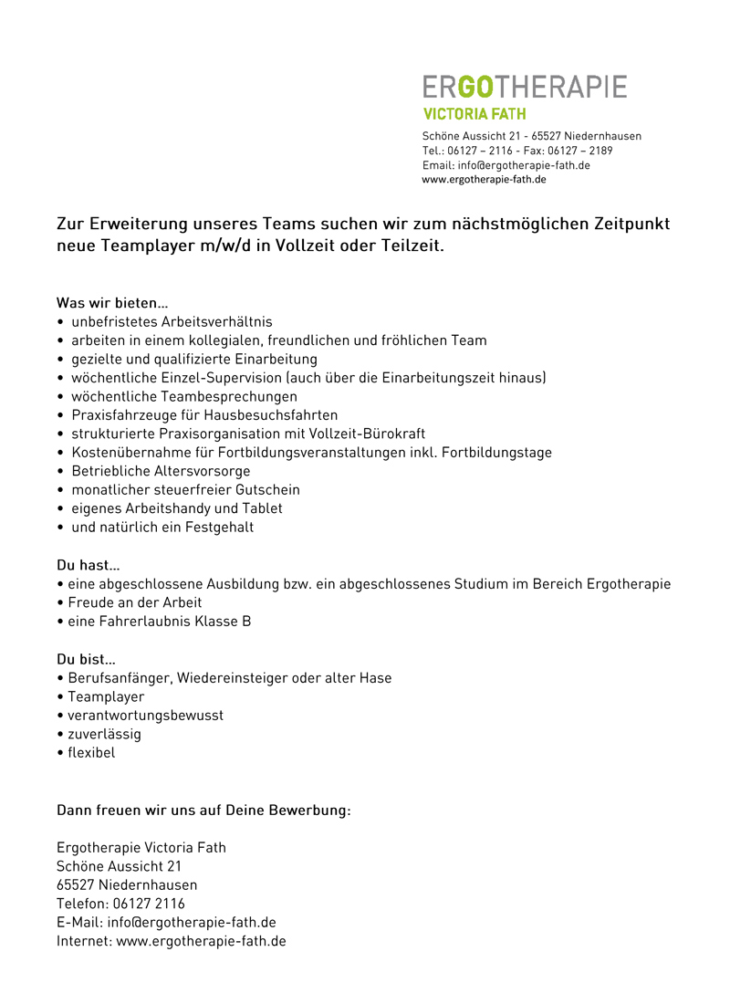 DIPL. ERGOTHERAPEUTIN 20 - 40 %, Strativari, Pasquale Iazzetta, Hülstewise 21, CH-8222 Beringen, Schweiz