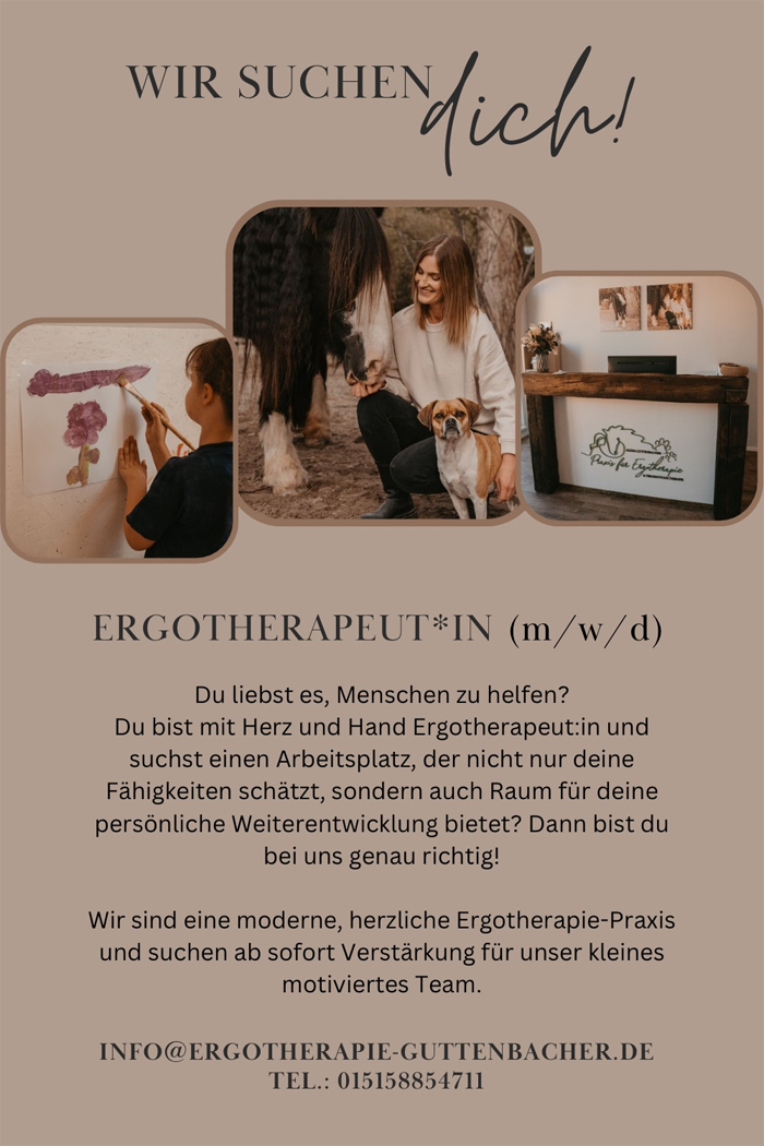 Ergotherapeut:in (m/w/d) in 76751 Jockgrim gesucht – Werde Teil unseres Teams!