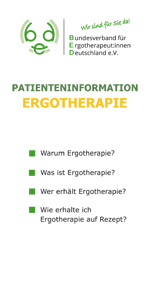 Patienteninformation Ergotherapie