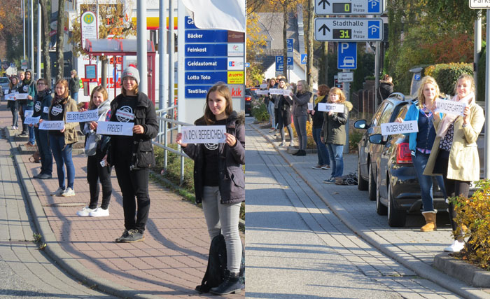 Weltergotherapietag - Schilderaktion Idstein