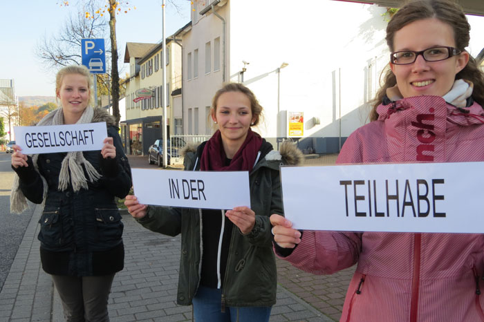 Weltergotherapietag - Schilderaktion Idstein