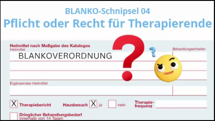 BLANKO-Schnipsel 04: Pflicht oder Recht für Therapierende?