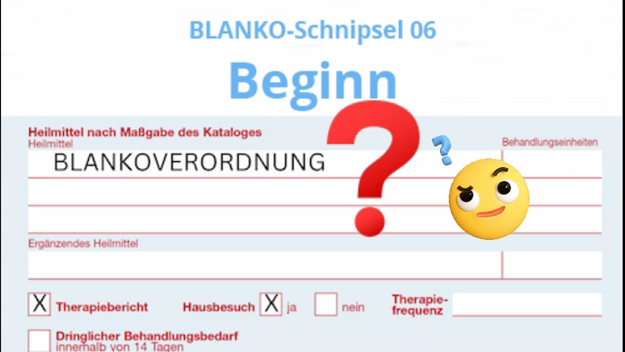 BLANKO-Schnipsel 06: Beginn